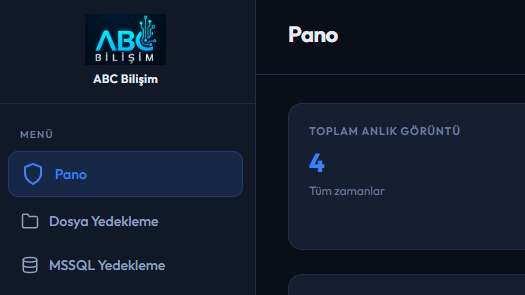 Agent — Markalı sidebar
